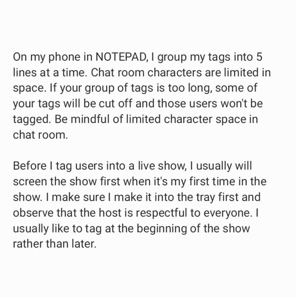 Get Started Building Your @tags! - Picture 4 of 5